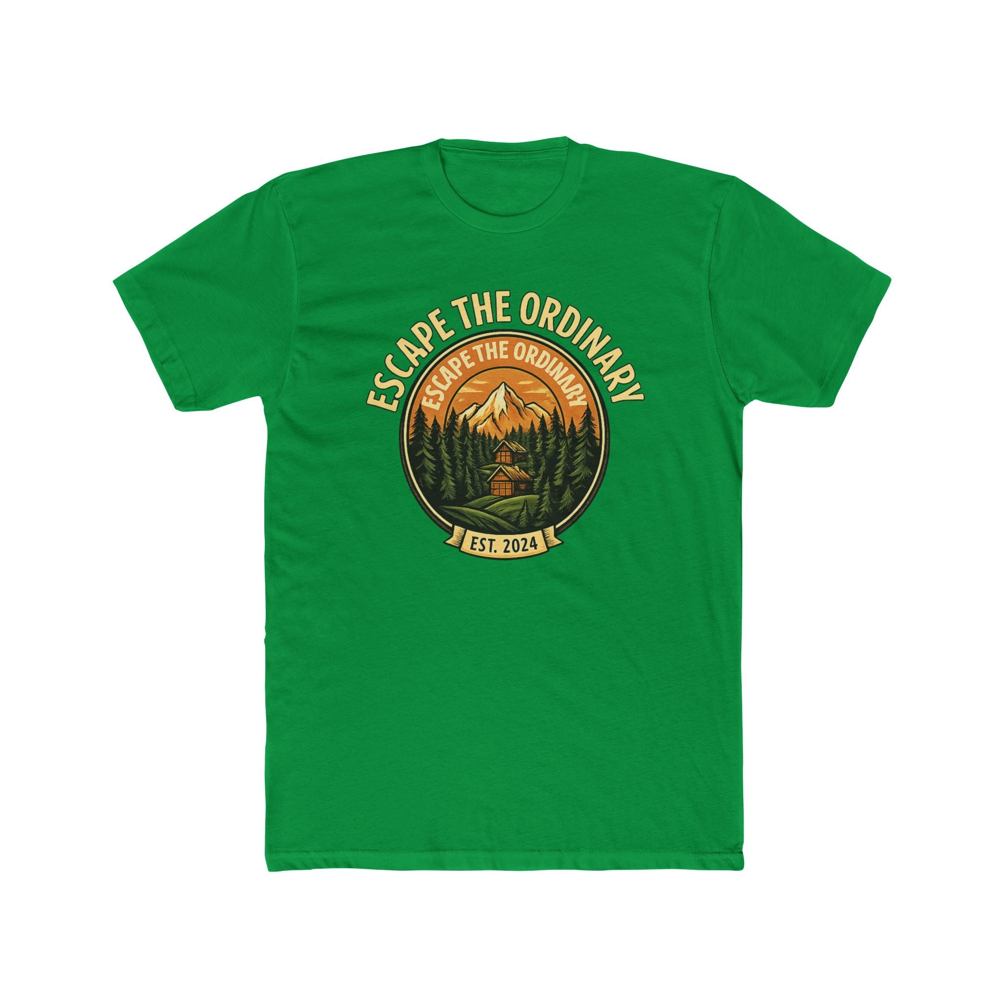 Escape The Ordinary T‑Shirt — Vintage Mountain Adventure Tee