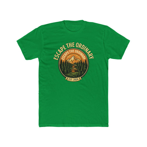 Escape The Ordinary T‑Shirt — Vintage Mountain Adventure Tee