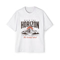 Over the Horizon Mountain Tee — "The Best View Comes After the Hardest Climb"