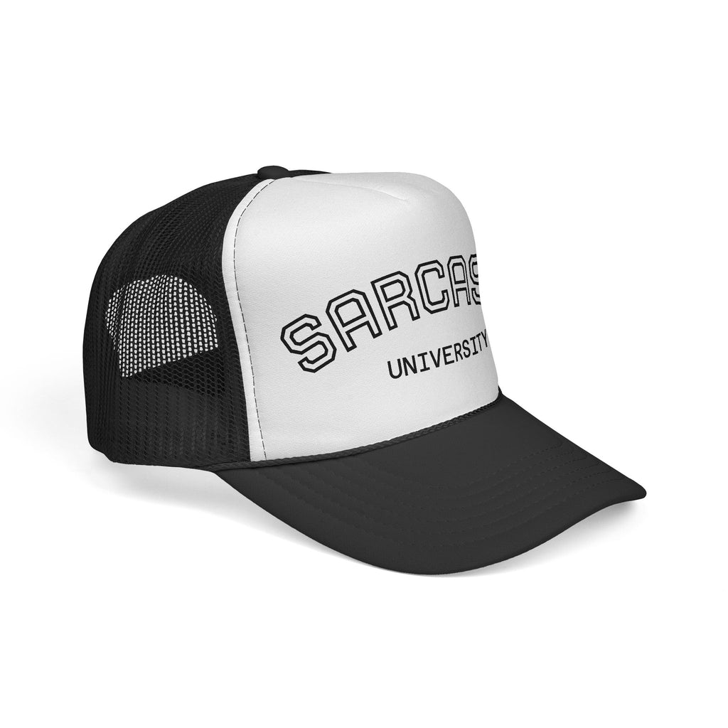 Sarcasm University Trucker Cap | Embroidered Mesh Back Hat