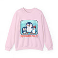 Penguin Pals Crewneck Sweatshirt — Cute Retro Pixel Penguins