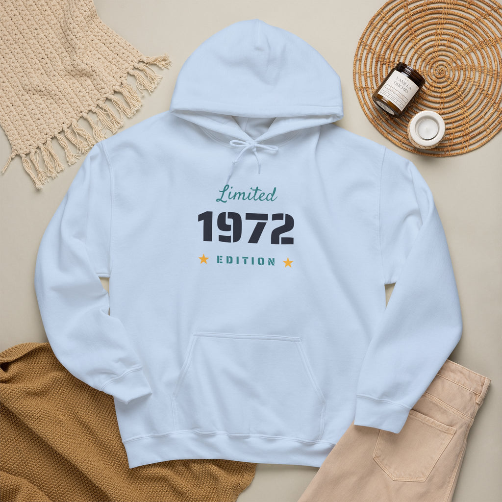 1972 Limited Edition Hoodie – Vintage Birth Year Sweatshirt