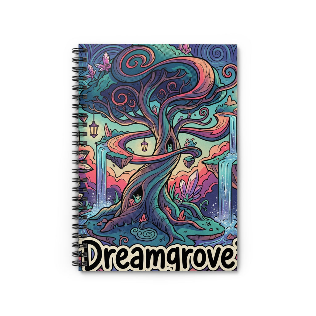 Dreamgrove Spiral Notebook — Fantasy Tree Ruled Journal