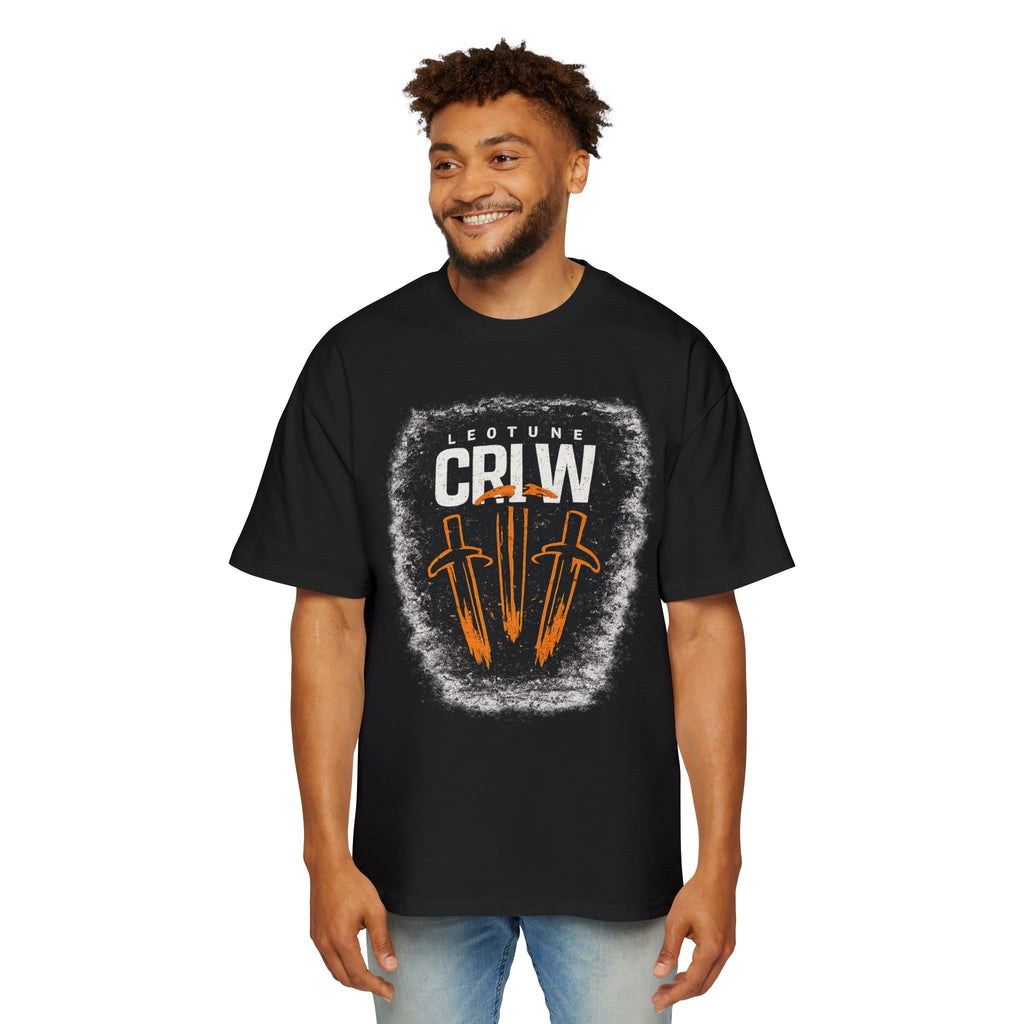 CRLW Crew Graphic Tee — Leotune Slash Sword Design