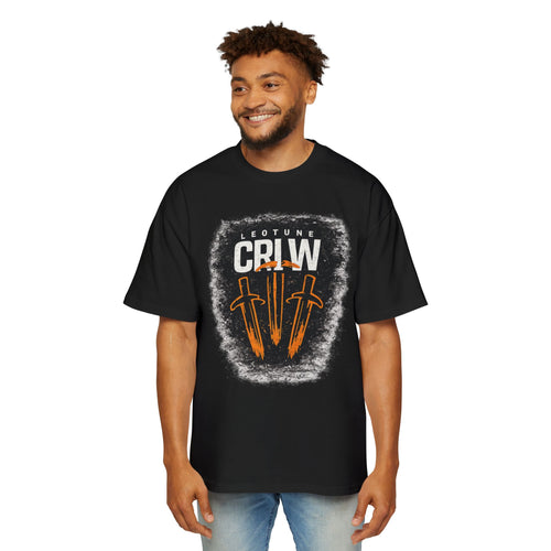 CRLW Crew Graphic Tee — Leotune Slash Sword Design