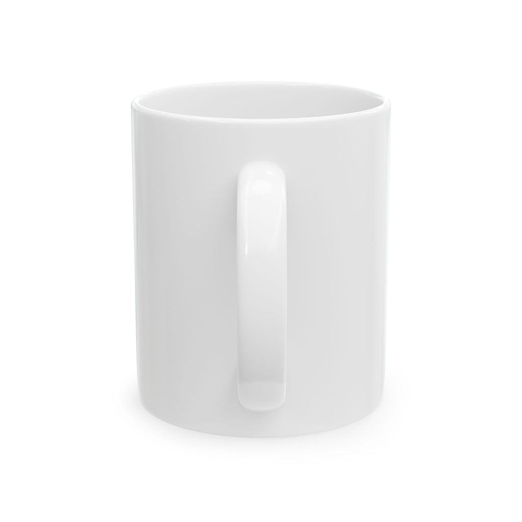 Kawaii Waving Cat mug | Cute Pastel Cat Illustration, Ceramic Coffee Mug