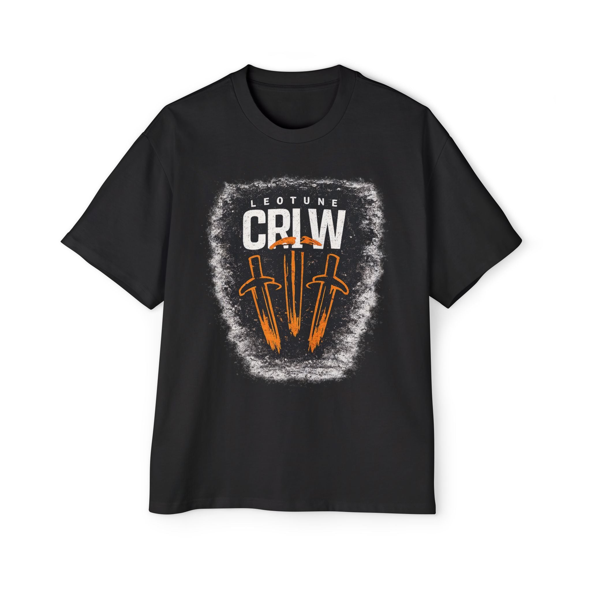 CRLW Crew Graphic Tee — Leotune Slash Sword Design