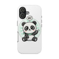 Cute Waving Panda Hi Phone Case | Tough Phone Cases