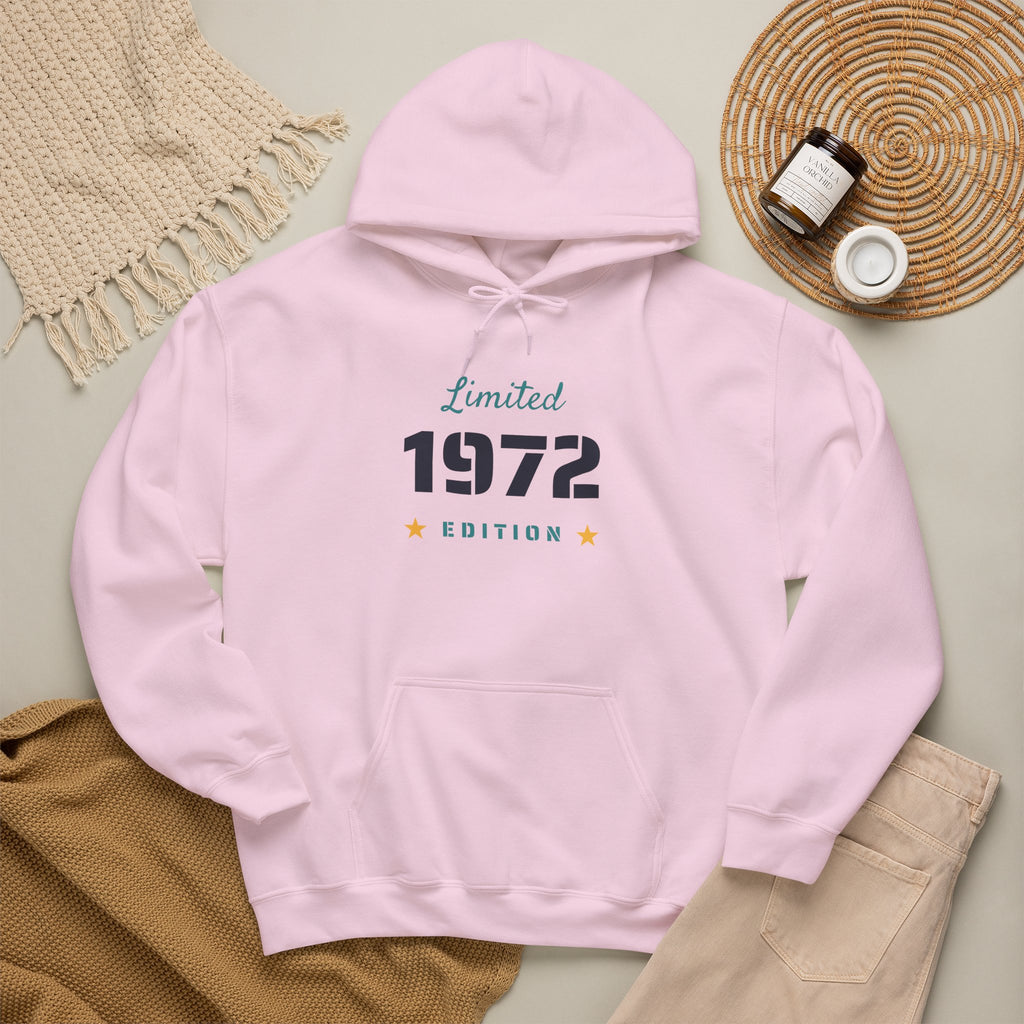 1972 Limited Edition Hoodie – Vintage Birth Year Sweatshirt